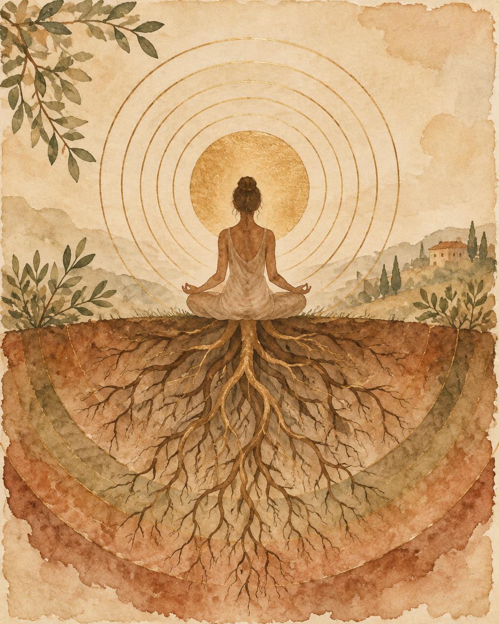 Capa de Raiz: 6 Meditações Guiadas