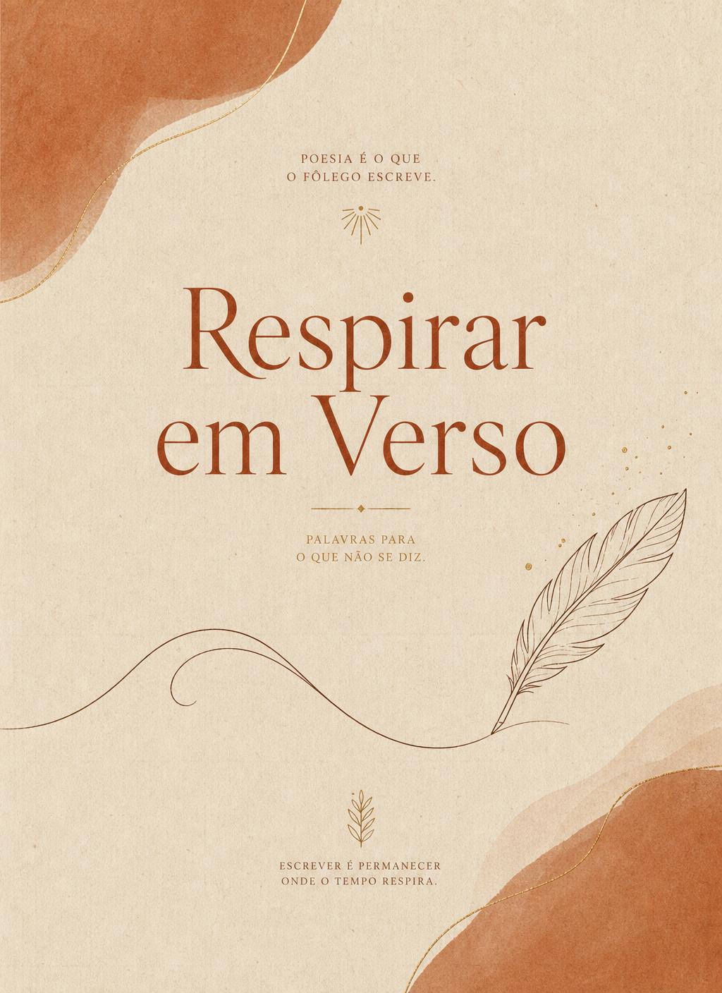 Capa de Respirar em Verso